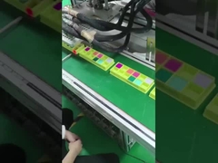 Vijftien kleuren cosmetica crème of eyeshadow vulmachines met 3000x200mm water vervoerband