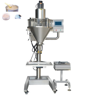 SS304 Cosmetische poedermachine met elektronische weegschaal
