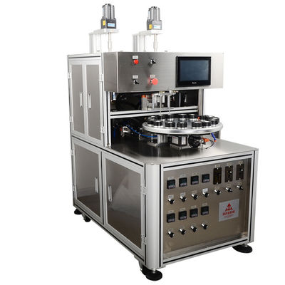 Dubbelkleurige crème pot vulmachine nauwkeurig met AC motor
