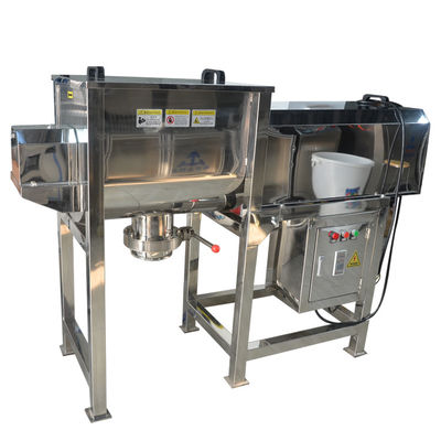 1800-2400 flessen / uur Cosmetische poedermachine Trough Mixer ISO