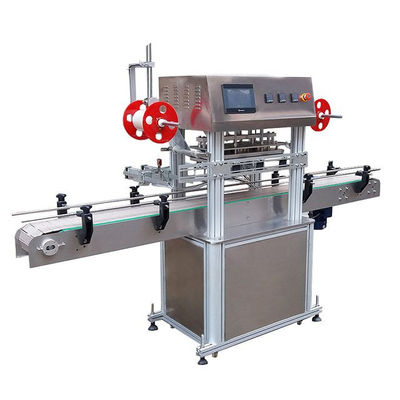 Vier flessen Automatische afdichtmachine 1400-1800 flessen / uur