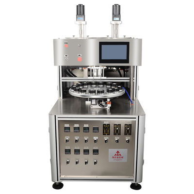 20-40pcs/Min Cosmetic Cream Filling Machine Twee kleur schroef vulmachine