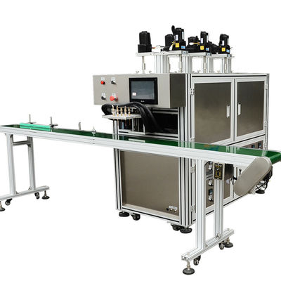 12.6KW Automatische Creme Filling Machine Zes Kleuren Oogschaduw Concealer Gezichtskleur
