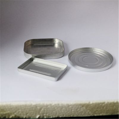 Zilveren gepersonaliseerde automatische productielijn Aluminium dinerplaat voor eyeshadow