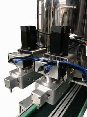 Servo Double Head Filling Machine voor crèmes 5KW 80L Drum Volume