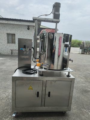 Servo Double Head Filling Machine voor crèmes 5KW 80L Drum Volume
