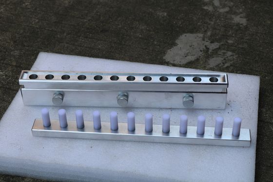 Gewone bek aluminium lippenstiftvorm 12 gaten Custom logo