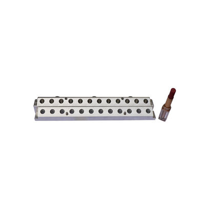 12 Holes Slant Custom Lipstick Mould Custom Logo Lipstick
