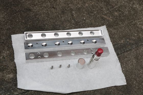 6 Holes Vermicelli Professional Lipstick Mold CE ISO gecertificeerd