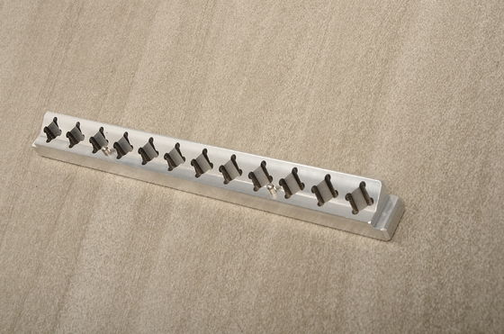 12 Hole Diy Lipstick Mould Hard lipstick vormgevende malen aluminiumlegering