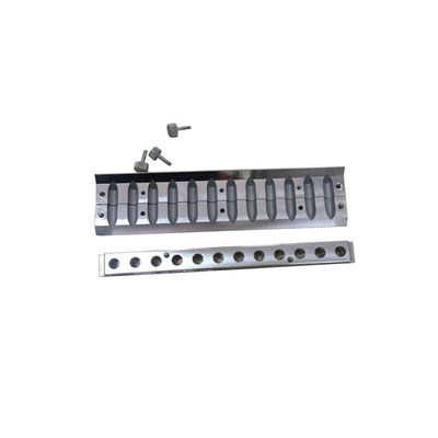 12 Holes Metalen Lipstick Schimmel Dubbelkleurige Slant Warm vullen