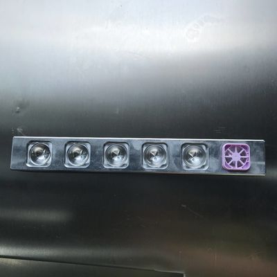 6 Holes pentagram Lipstick Mould Kit Warmvullen Aluminium
