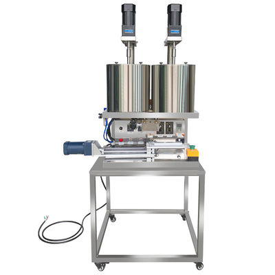2.6KW Lipstick Productielijn Marmeren Lipstick Filling Machine Dubbele kleur