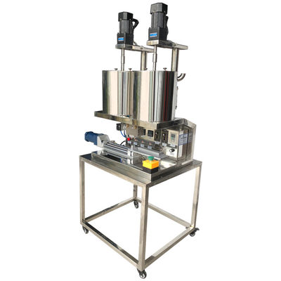 2.6KW Lipstick Productielijn Marmeren Lipstick Filling Machine Dubbele kleur