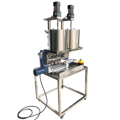 2.6KW Lipstick Productielijn Marmeren Lipstick Filling Machine Dubbele kleur