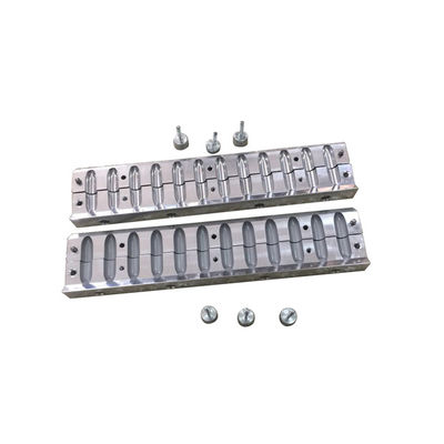 12 Holes Scrub Professionele Lipstick Schimmel Dubbelkleurige Slant