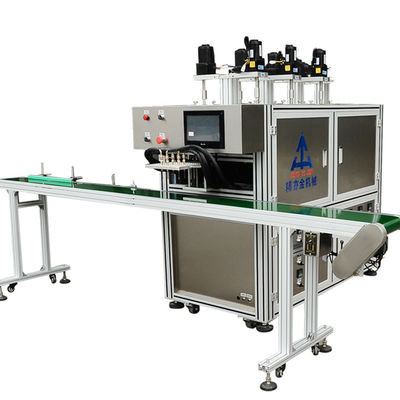 380V 50Hz 9,5KW cosmetische crème vulmachine met transportband