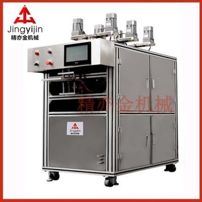 380V 50Hz 9,5KW cosmetische crème vulmachine met transportband