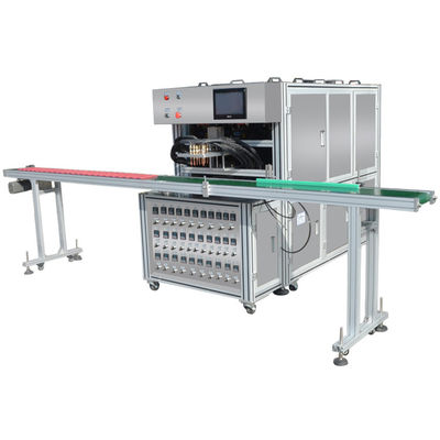 Multicolor crème vulmachine Vijftien-kleurige vulmachine met transportband