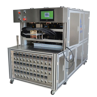 Multicolor crème vulmachine Vijftien-kleurige vulmachine met transportband