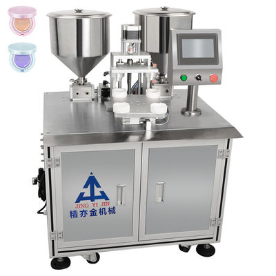BB Cream Air Cushion Filling Machine Dubbele kleur 1020 stuks per uur