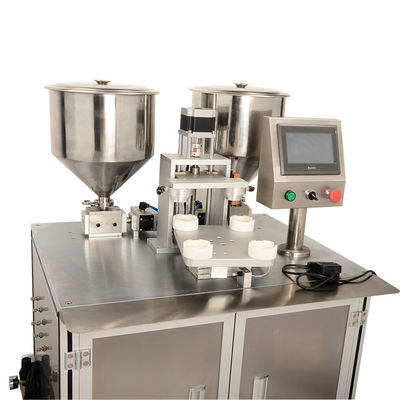 BB Cream Air Cushion Filling Machine Dubbele kleur 1020 stuks per uur