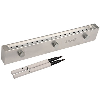 18 Hole Brow Pencil Cosmetische Schimmel Aluminiumlegering Warmvullen
