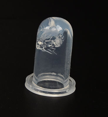 Doorzichtige kleur Lipstick Silicone Mould Cat Head Pattern Silicone Case