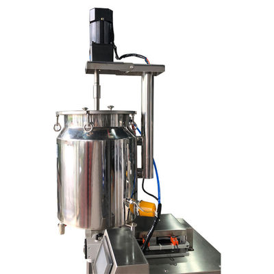 SUS304 Kleine lipgloss vulmachine AC-motor met dubbele sproeiers