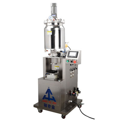 Verticale vulmachine met dubbele hoofdmascara kwantitatieve verwarming
