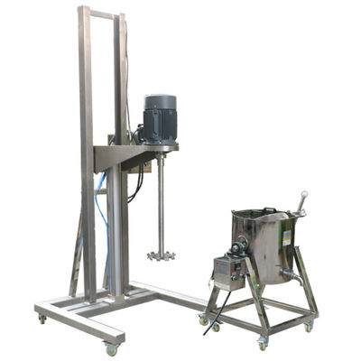 Lippenstift Pneumatisch verspreidingsmachine Lifting and Adjusting Speed Disperser Machine