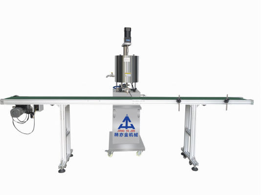 100W automatische lipgloss vulmachine Mascara vulmachine met transportband