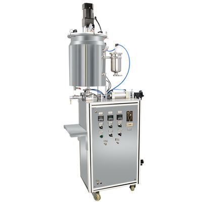Automatische lipgloss vulmachine Verticale onder druk lippenstift vulmachine voor kwantitatieve vulmachine