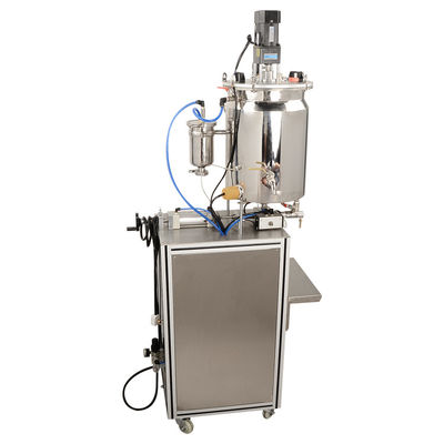 Automatische lipgloss vulmachine Verticale onder druk lippenstift vulmachine voor kwantitatieve vulmachine