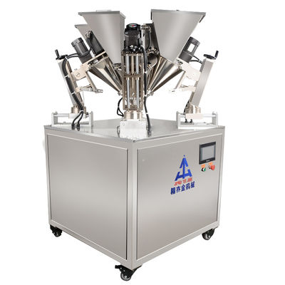 Cosmetische poedermachine 4 kleurpoedervulmachine