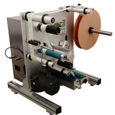 220V 50Hz semi-automatische flessenetiketmachine 30-600 stuks / min
