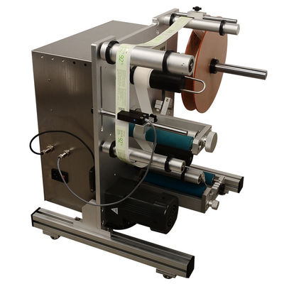 220V 50Hz semi-automatische flessenetiketmachine 30-600 stuks / min