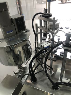 SUS304 Op maat gemaakte automatische productielijn Eyeliner draaitafel vulmachine