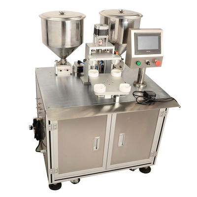 BB Cream Air Cushion Filling Machine Dubbele kleur 1020 stuks per uur