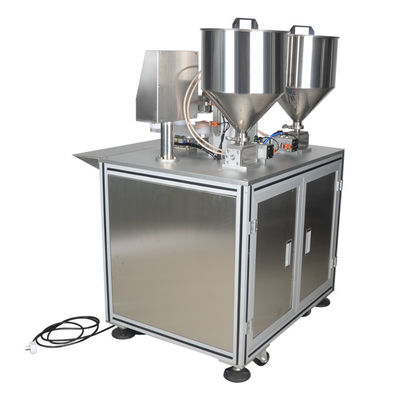BB Cream Air Cushion Filling Machine Dubbele kleur 1020 stuks per uur