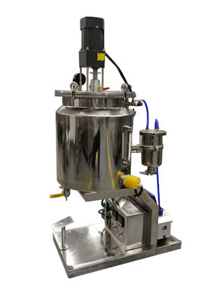 Volledig automatische verwarmde vulmachine 20L onder druk lippenstift vulmachine
