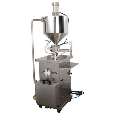Watercirculatie Verwarmde vulmachine Pneumatische zuigerpomp vulmachine
