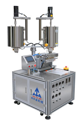 Lippenstiftproductielijn 12 gaten Twee vat automatische lippenstiftvulmachine