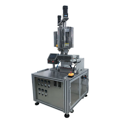 Lippenstiftproductielijn 12 gaten Twee vat automatische lippenstiftvulmachine