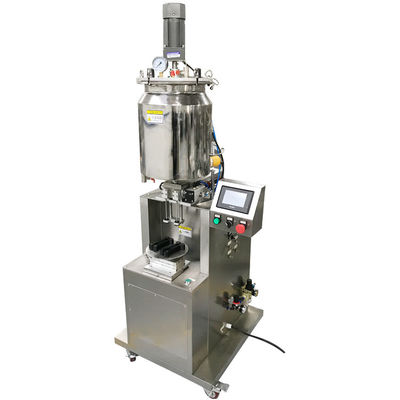 SUS304 Cosmetic Cream Filling Machine Dubbelkop Lipgloss Quantitative Filling Machine