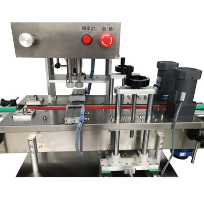Servo-automatische hogesnelheid plastic flessen Capping Machine Full-Automatic Servo Capping Machine 20-50 Pcs / Min