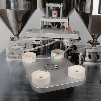 Quantitative Injection Method of Three Colors Air Cushion BB cream Filling Machine SUS304 1020pcs/h