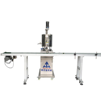 High Precision Cosmetic Cream Filling Machine met verwarming en digitale temperatuurregeling voor lippenstift en olieproducten