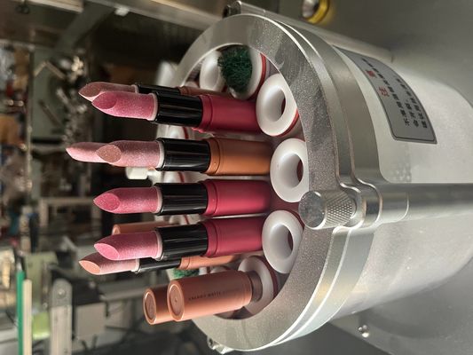 Automatisch strooien mooie goud poeder machine voor lippenstift
